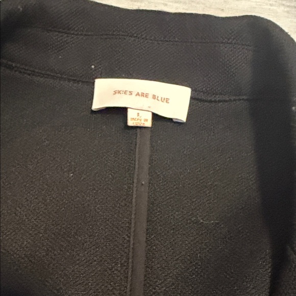 Skies Are blue Sweater Style blazer size large - Picture 2 of 3